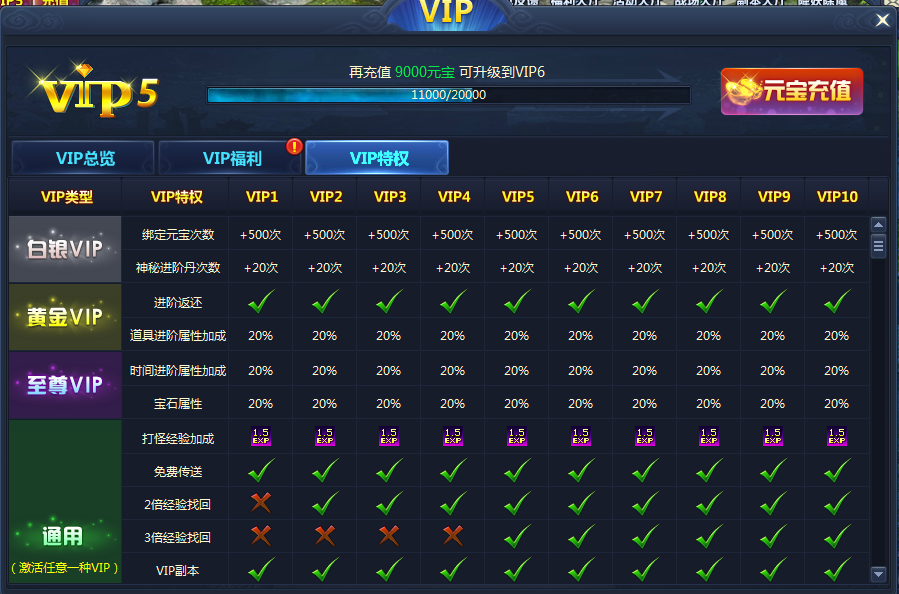 VIP系统